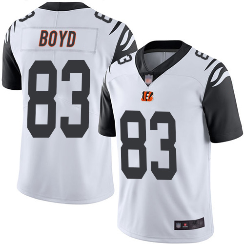 Cincinnati Bengals Limited White Men Tyler Boyd Jersey NFL Footballl 83 Rush Vapor Untouchable